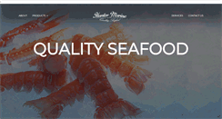 Desktop Screenshot of huntermarinefoods.com